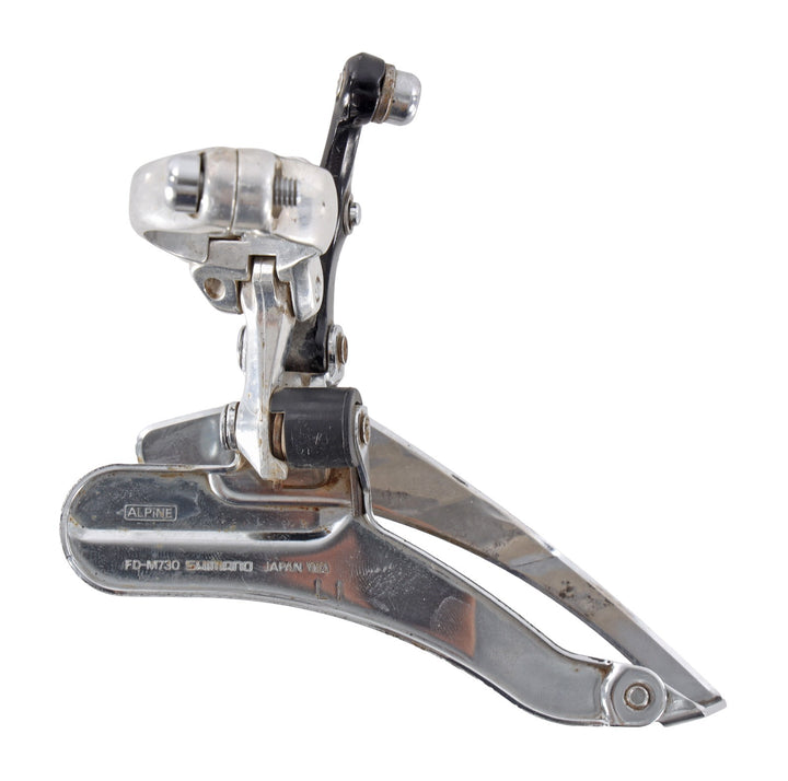 Shimano Deore XT FD-M730 3 x 6s MTB Front Derailleur Clamp-On 28.6mm Bottom Pull