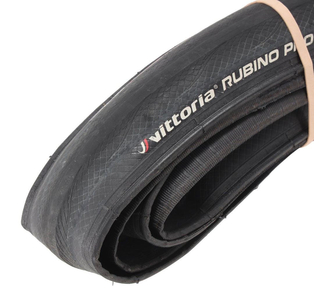 Vittoria Rubino Pro Control Clincher Road Bike Tire 700 x 25c BLACK Graphene Tri