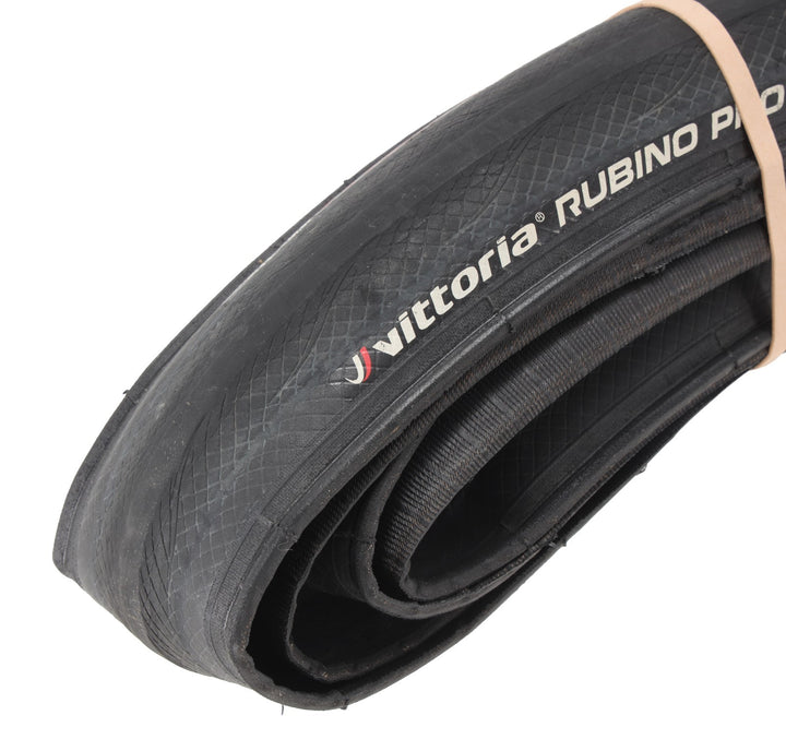 Vittoria Rubino Pro Control Clincher Road Bike Tire 700 x 25c BLACK Graphene Tri