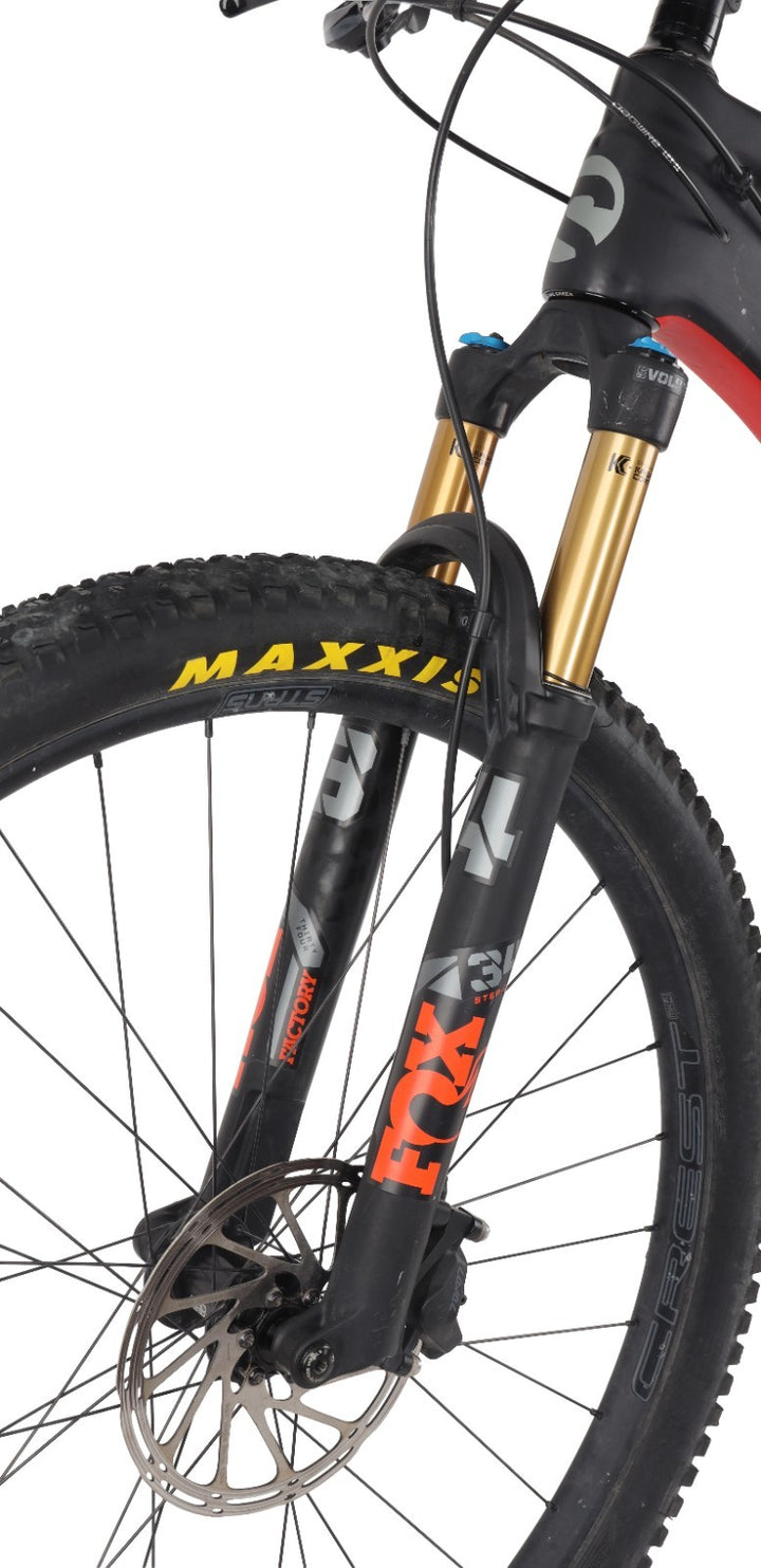 Spot Rocker Geared 29" Carbon Hardtail Mtn Bike 1x 11 Spd LG BLACK Fox SRAM 2023