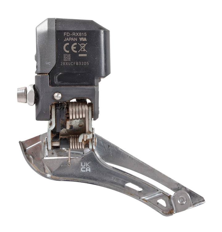 Shimano GRX Di2 FD-RX815 2 x 11 Speed Gravel Bike Front Derailleur Braze-On Road