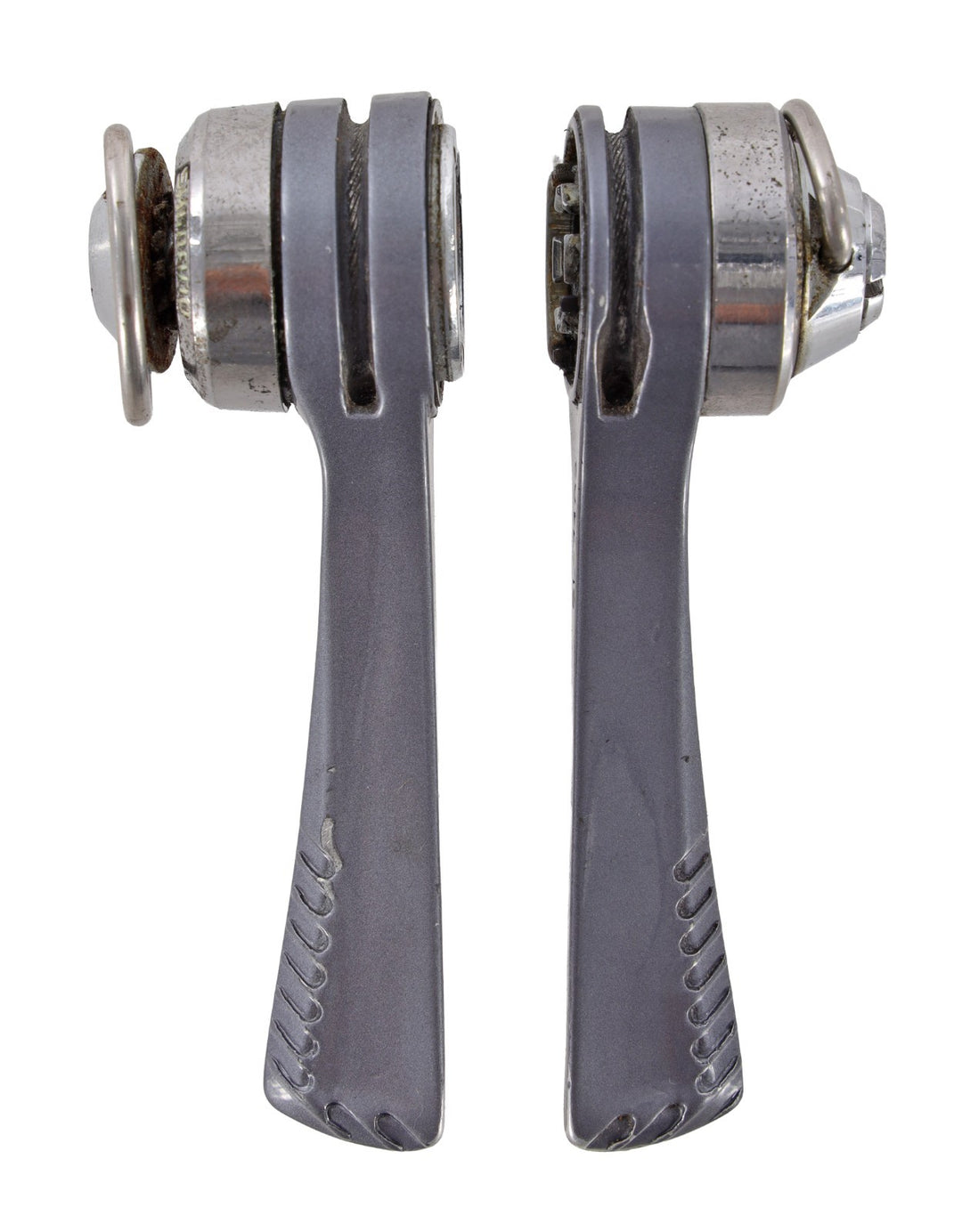 Shimano Dura-Ace SL-7402 2x 8 Spd Downtube Road Shifter SET Friction SIS Cycling