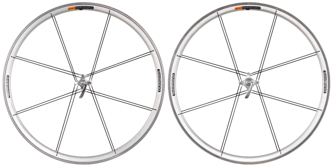 Shimano WH-6500 Alloy Clincher Road Wheelset 10 Spd 700c Rim Brake QR Aero