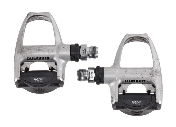 Shimano Ultegra PD-6610 Aluminum Road Bike Clipless Pedals w/ Cleats 9/16"