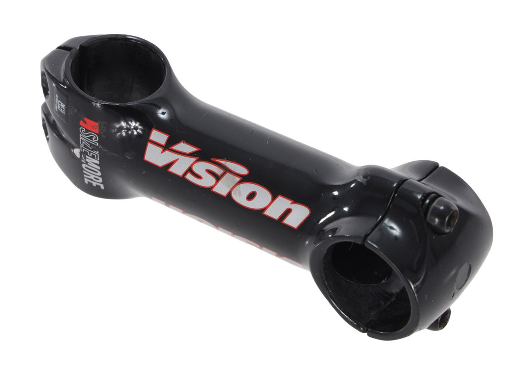 Vision SizeMore Alloy Road Bike Stem 31.8x 110mm 10º Black 1-1/8"