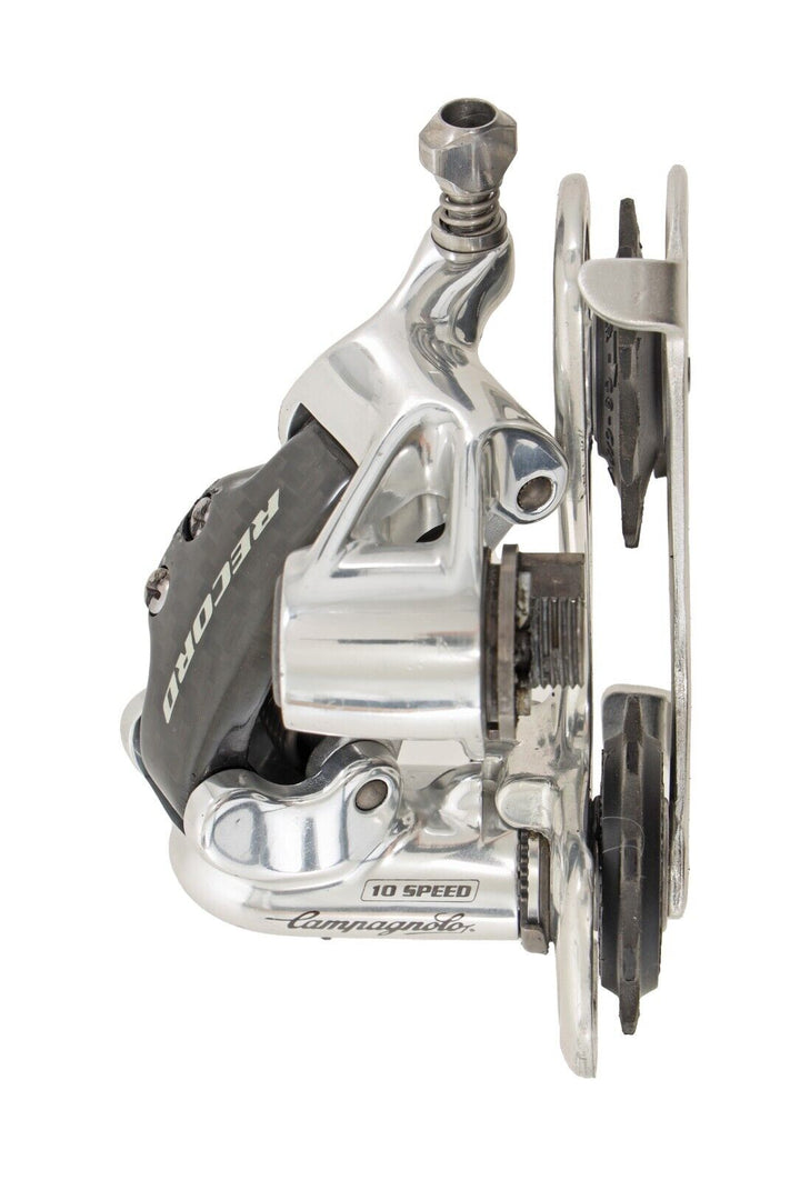 Campagnolo Record 10 Spd Road Bike Rear Derailleur Short Cage Carbon Ti Vintage