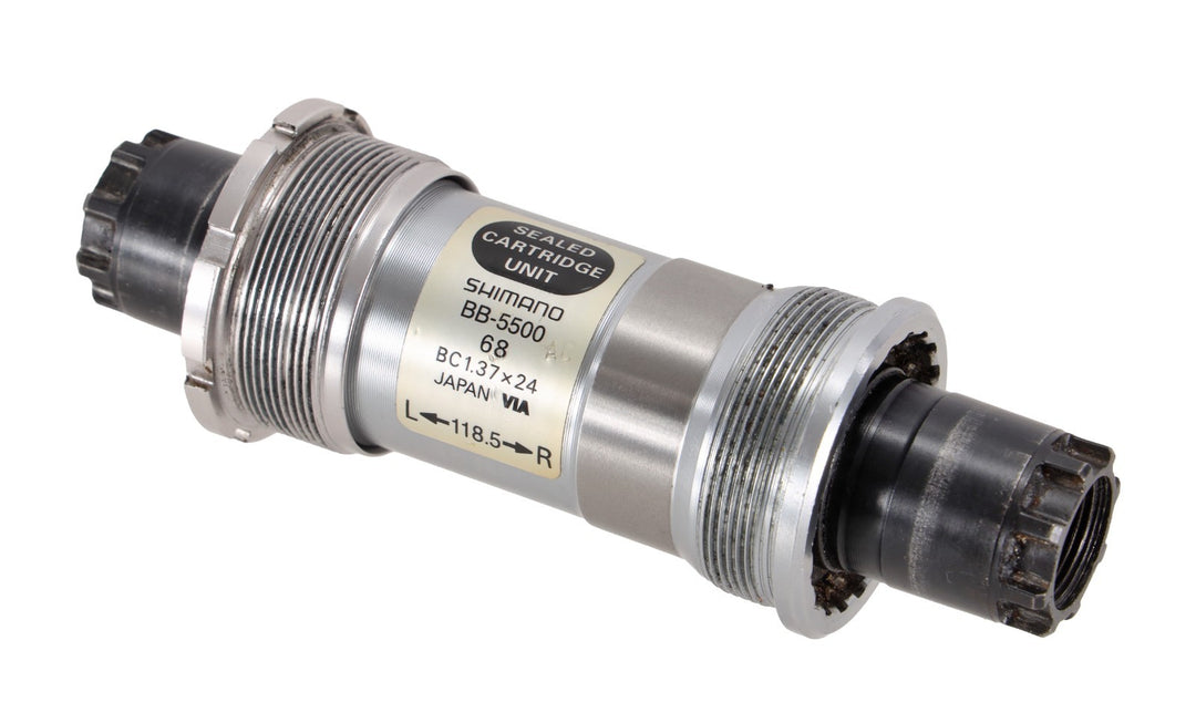 Shimano 105 BB-5500 Octalink V1 Bottom Bracket 118.5mm 68mm English Road Bike CX