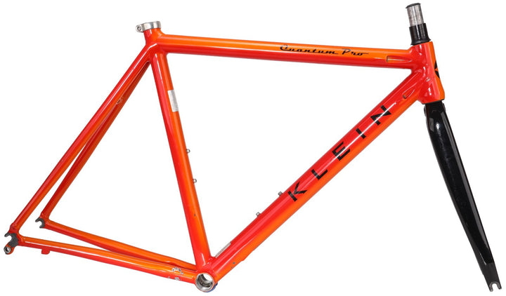 Klein Quantum Pro Alloy Road Bike Frameset 53cm Sedona Orange 700c QR Rim 2000