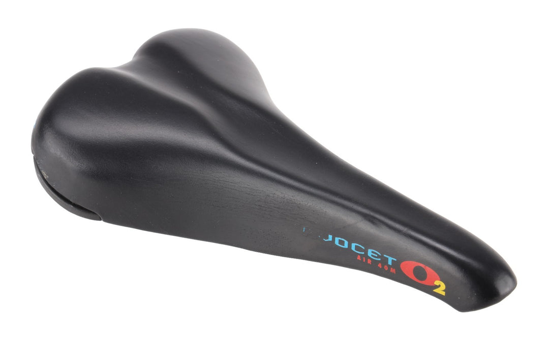 Avocet Air 40M O2 Road Bike Saddle 160mm 7 x 7mm Titanium Rail BLACK