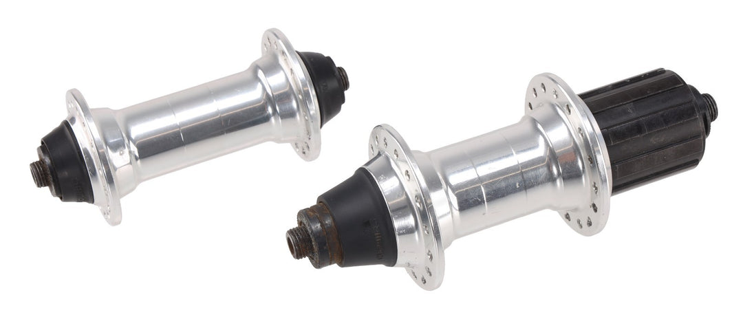 Shimano Deore XT Parallax 10 Spd Mtn Bike Hub SET 100/135mm 32H QR Rim Vintage
