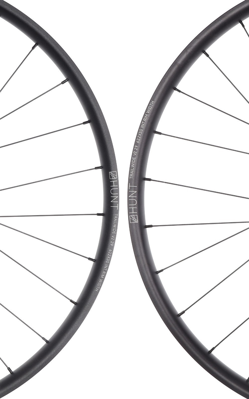 HUNT Trail Wide V2 29 Disc Alloy Tubeless Wheelset 6B SRAM XD 12s Super Boost