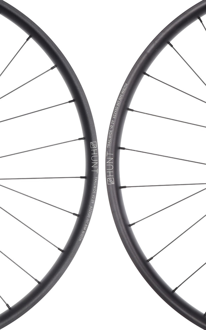 HUNT Trail Wide V2 29 Disc Alloy Tubeless Wheelset 6B SRAM XD 12s Super Boost