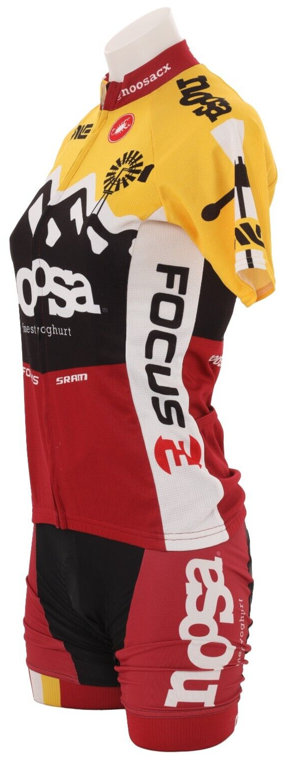 Castelli Women Noosa Pro CX Team Short Sleeve Cycling Kit LARGE Focus Bike Socks