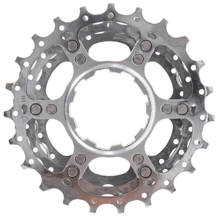 Shimano Ultegra CS-6500 9 Speed Road Bike Cassette 12-23T HG Race Silver Steel
