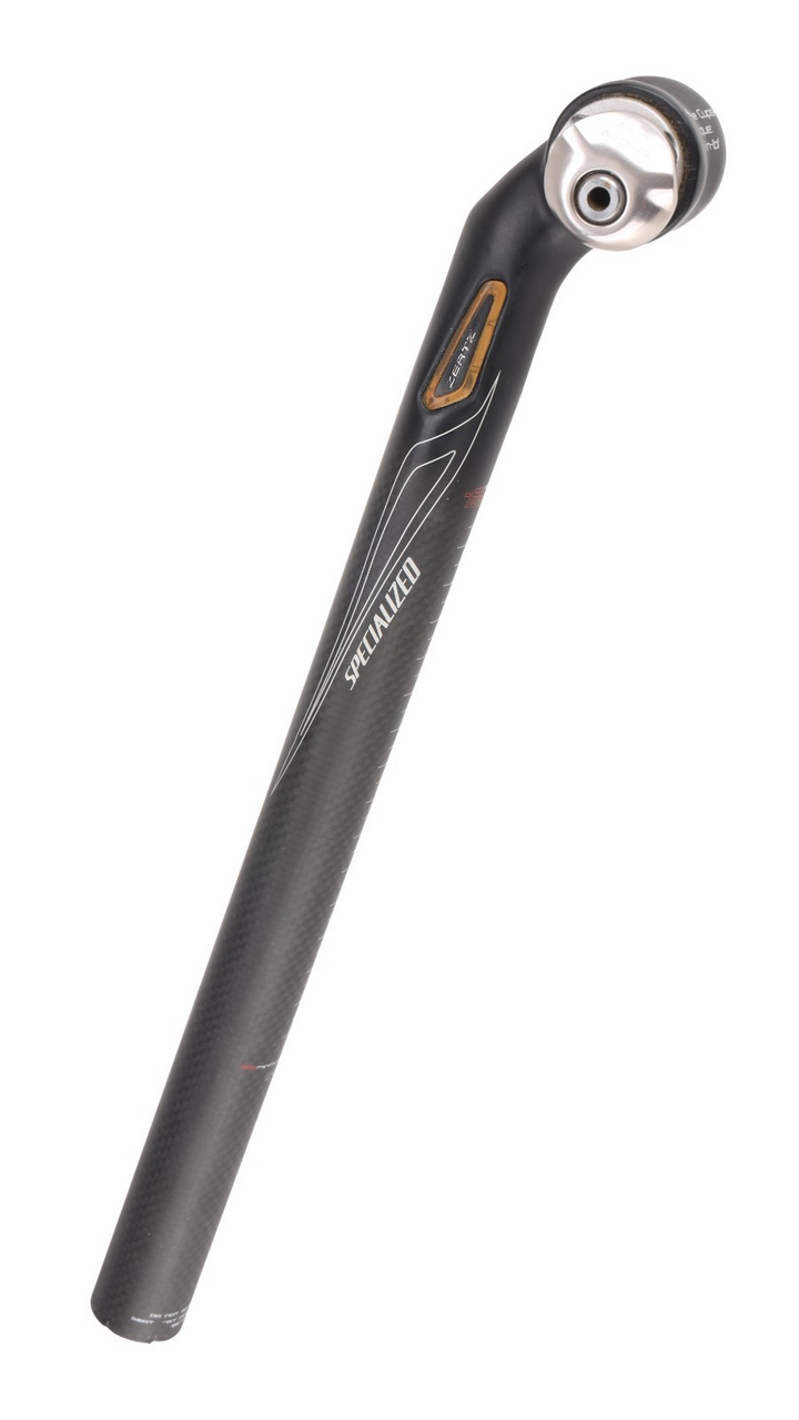 Specialized Zertz Carbon Rd Bike Seatpost 27.2 x 350mm 20mm Setback 7 x 7mm Rail