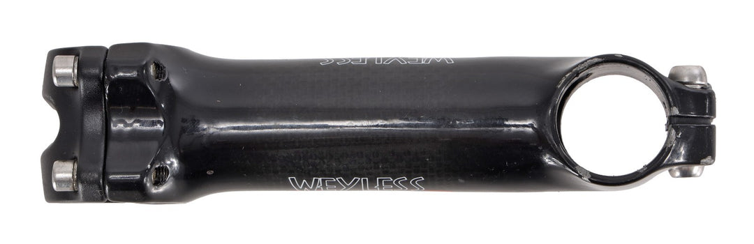 Weyless Carbon Road Bike Stem 31.8 x 130mm 6º Black 1-1/8"