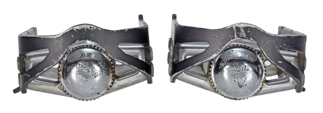 Miche Competition 1201 Quill Track Bike Pedals 9/16" BLACK Vintage Cycling Road