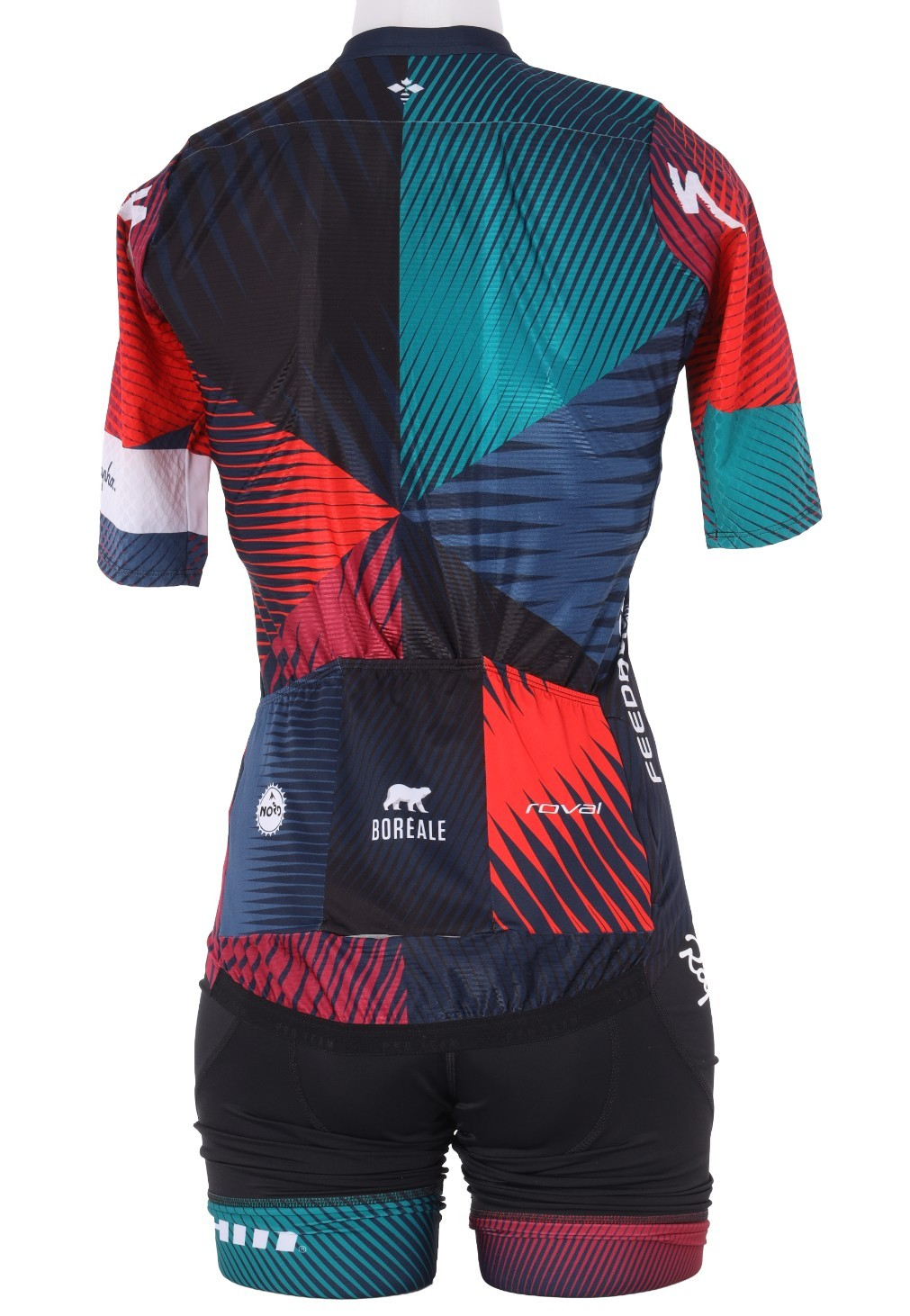 Rapha Pro Team Specialized SRAM Aero Short Sleeve Cycling Kit Women MEDIUM Black