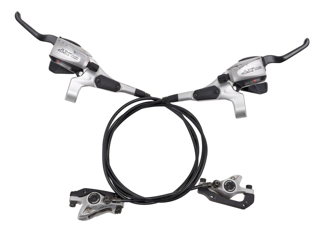 Shimano Deore XT ST-M766 3x 9 Spd STI Dual Control Mtn Bike Shifters w/ Calipers