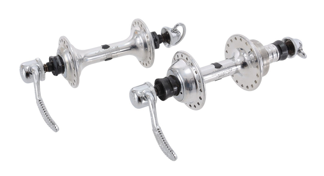 Campagnolo Record Low Flange Road Bike Hub Set 36H 100/126mm BSC English Thread