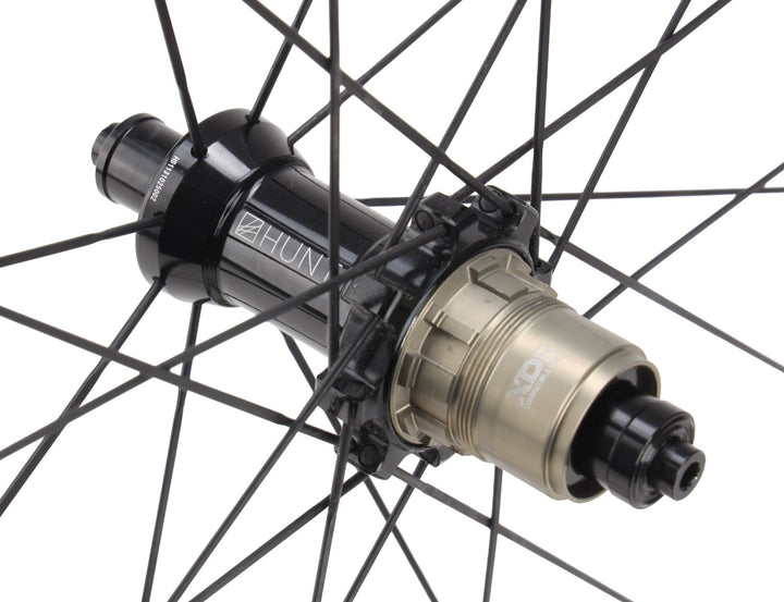 HUNT 35 Carbon Tubeless Road Bike Wheelset SRAM XDR 12/13 Spd 700c QR Rim Brake