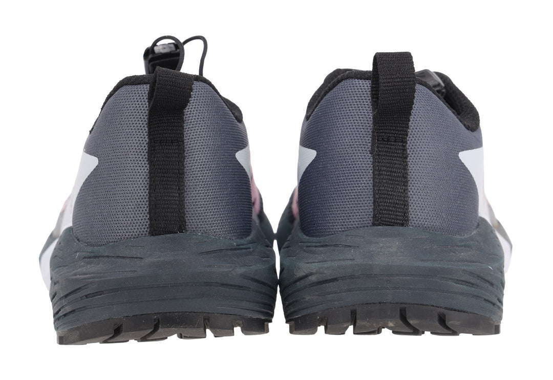 Salomon Sense Ride 5 Trail Running Shoes US Women 5.5 NAVY Contagrip Sensifit