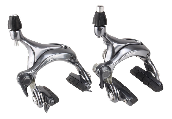 Shimano Ultegra BR-6600 Road Bike Dual Pivot Rim Brake Caliper Set F + R GREY