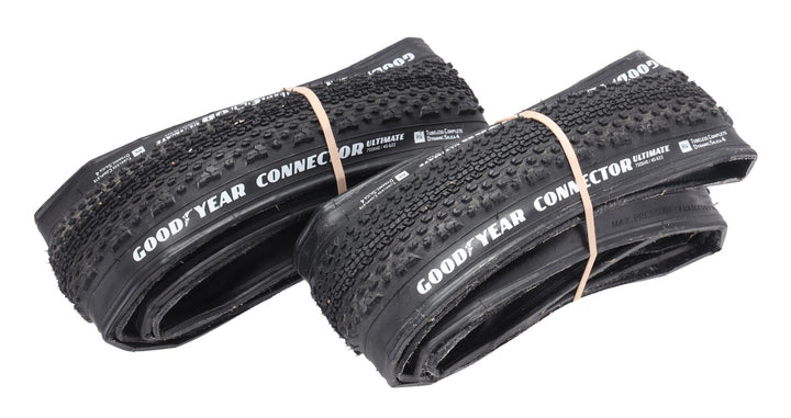 Goodyear Connector Ultimate Rk 700 x 40c Tubeless Gravel Bike Tire PAIR Black CX