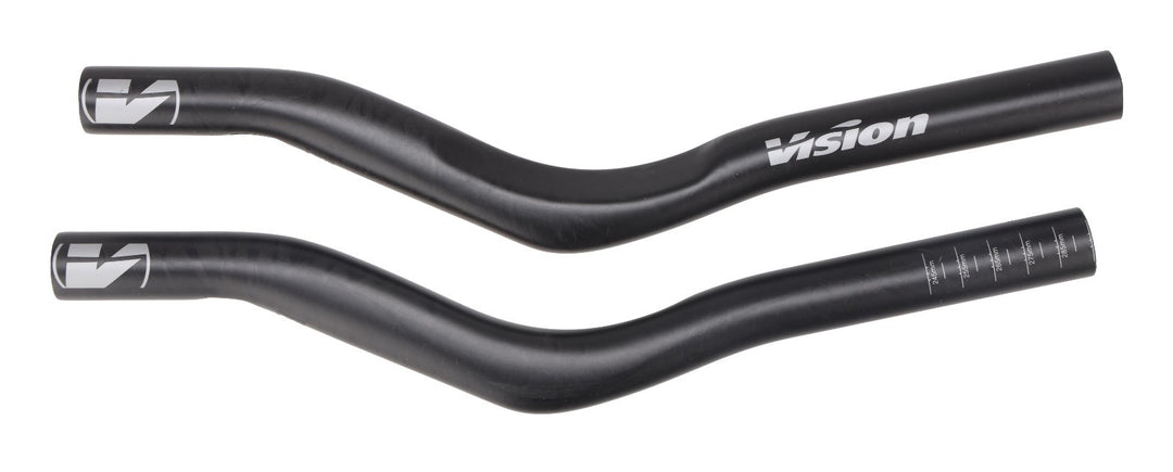 Vision Metron TFA Carbon Extensions JS-Bend ***295mm Aerobar Triathlon TT Di2