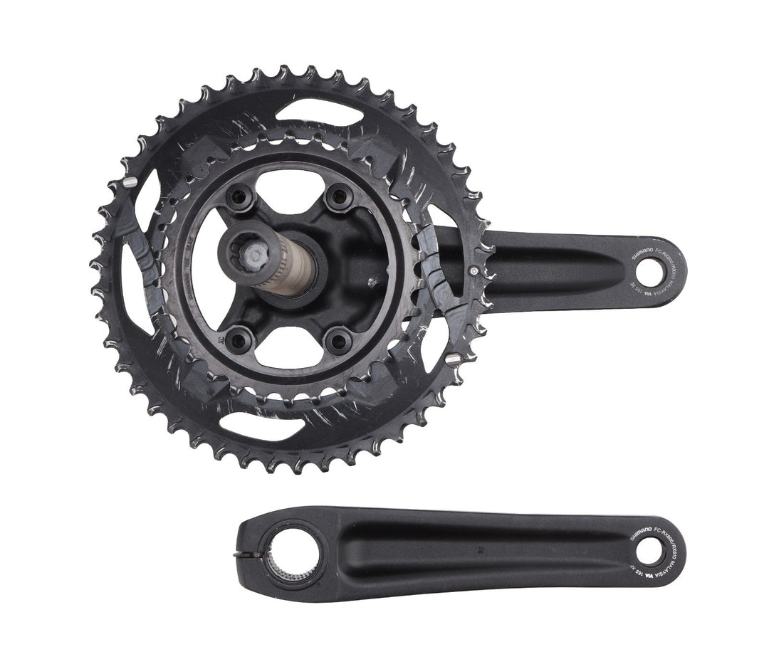 Shimano GRX FC-RX600 Gravel Bike 2x 12 Spd Crankset 48/31T 165mm Cyclocross Race