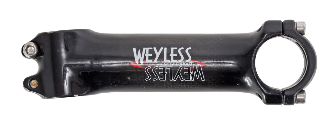 Weyless Carbon Road Bike Stem 31.8 x 130mm 6º Black 1-1/8"