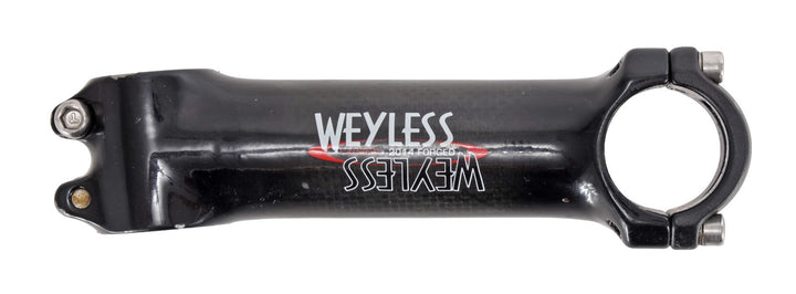 Weyless Carbon Road Bike Stem 31.8 x 130mm 6º Black 1-1/8"