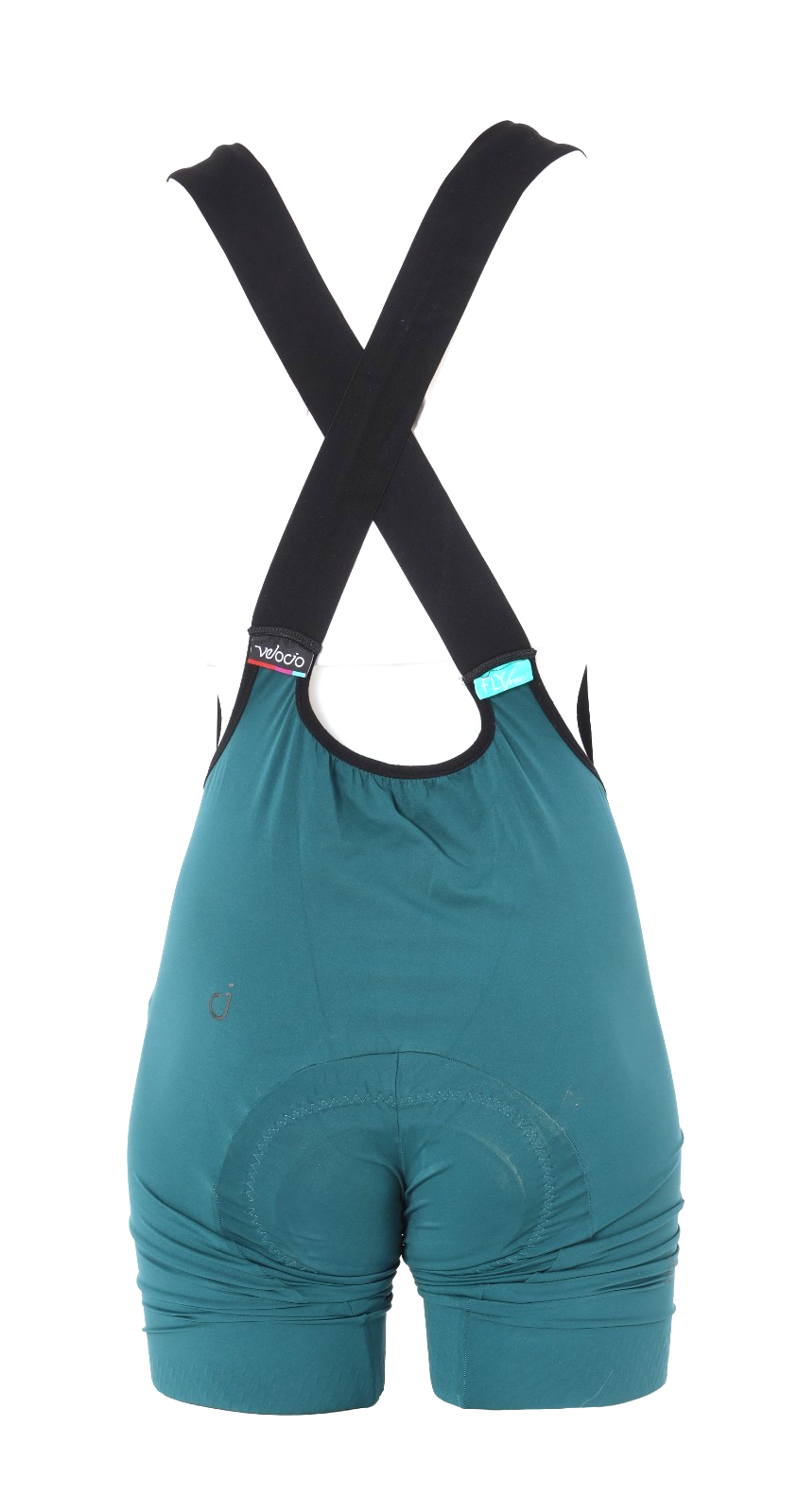 Velocio LUXE Cycling Bib Short Women SMALL Turquoise Road Bike Gravel Cycling
