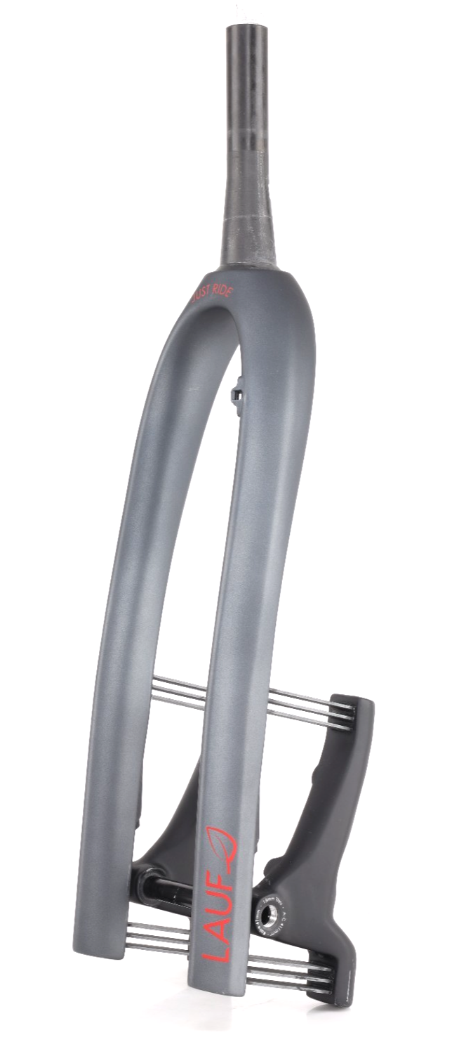 Lauf Grit SL Carbon Gravel Disc Brake 30mm Fork 1 1/2" Taper 15x100mm T/A 700c