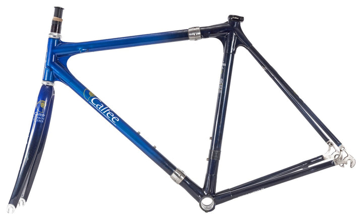 Calfee Luna-Pro Carbon Road Bike Frameset & Case 54cm Rim QR USA Made Chris King