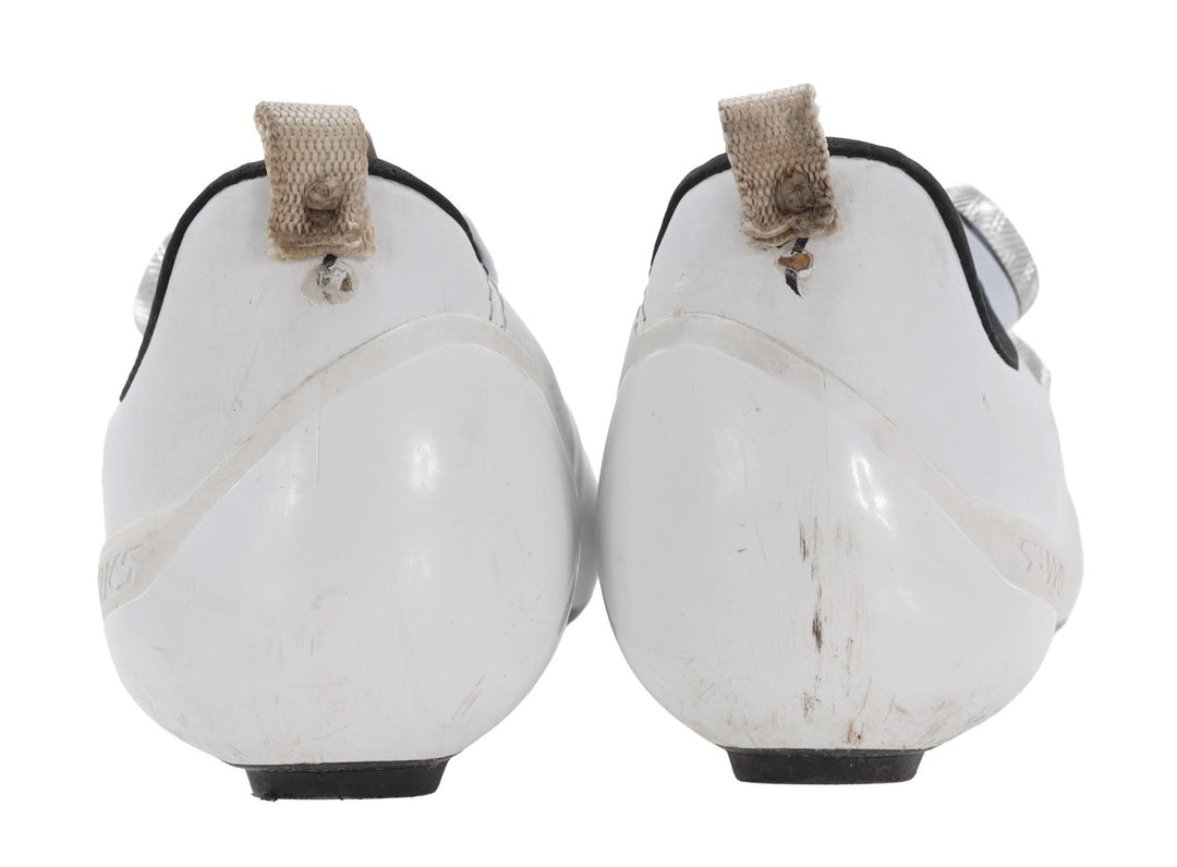 Specialized S-Works Torch Carbon Road Bike Shoes EU 38.5 Mens US 6 WHITE 3-Bolt
