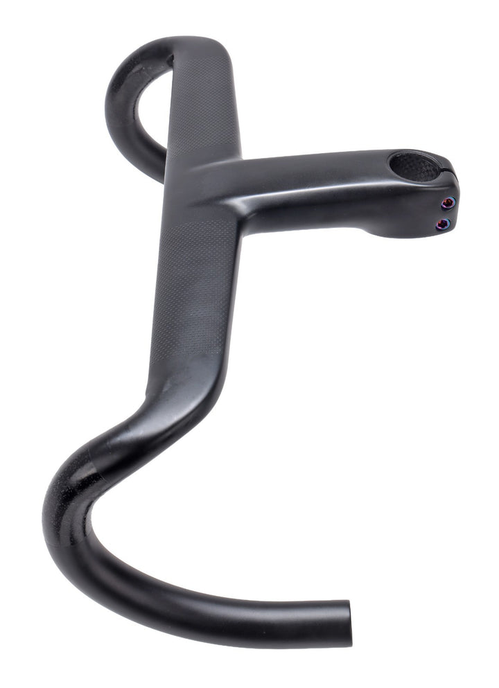 Tavelo AVRO Gen1 Integrated Road Bike Carbon Handlebar 380 x 110mm -10º Bar Stem