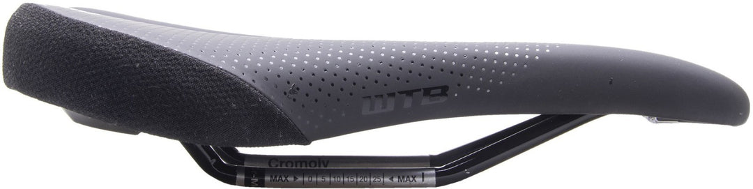 WTB Koda Wide Mountain Bike Saddle 150mm 7 x 7mm CrMo Rail Gravel BLACK