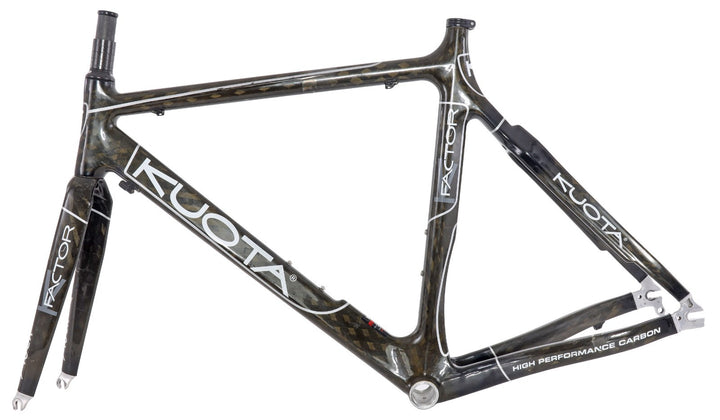 Kuota K-Factor Aero Carbon Road Bike Frameset LARGE 56cm 700c Rim QR 2006