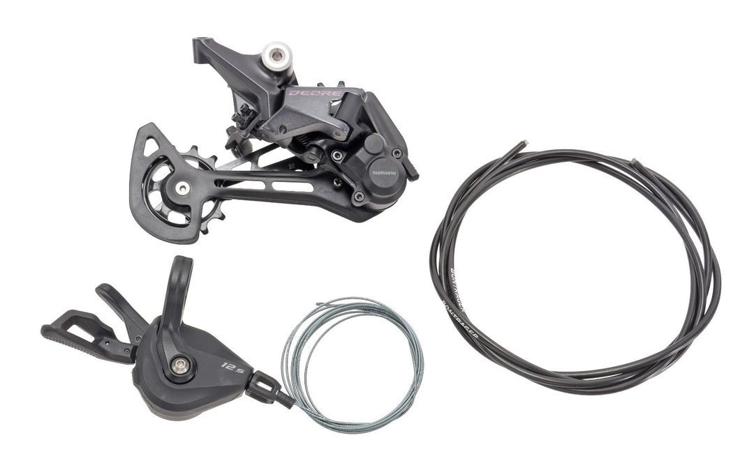 Shimano Deore XT RD-M6100 SGS 12s Mtn Bike Rear Derailleur 51T w/ Shifter M6100