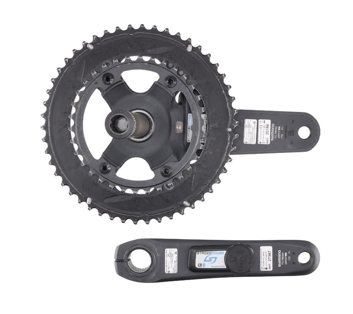 Shimano Ultegra FC-R8100 Stages G3 2x 12s Dual Sided Power Crankset 170mm 50/34T
