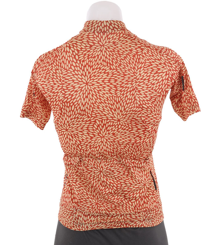 Velocio Unity Ultralight Women Short Sleeve Jersey XS Red/Orange Road Gravel CX