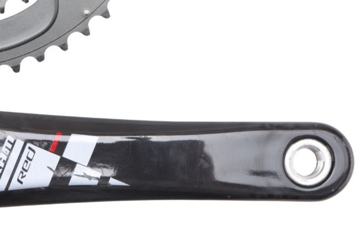 SRAM Red GXP 2 x 10 Speed Carbon Road Bike Crankset 165mm 53/39T PowerGlide