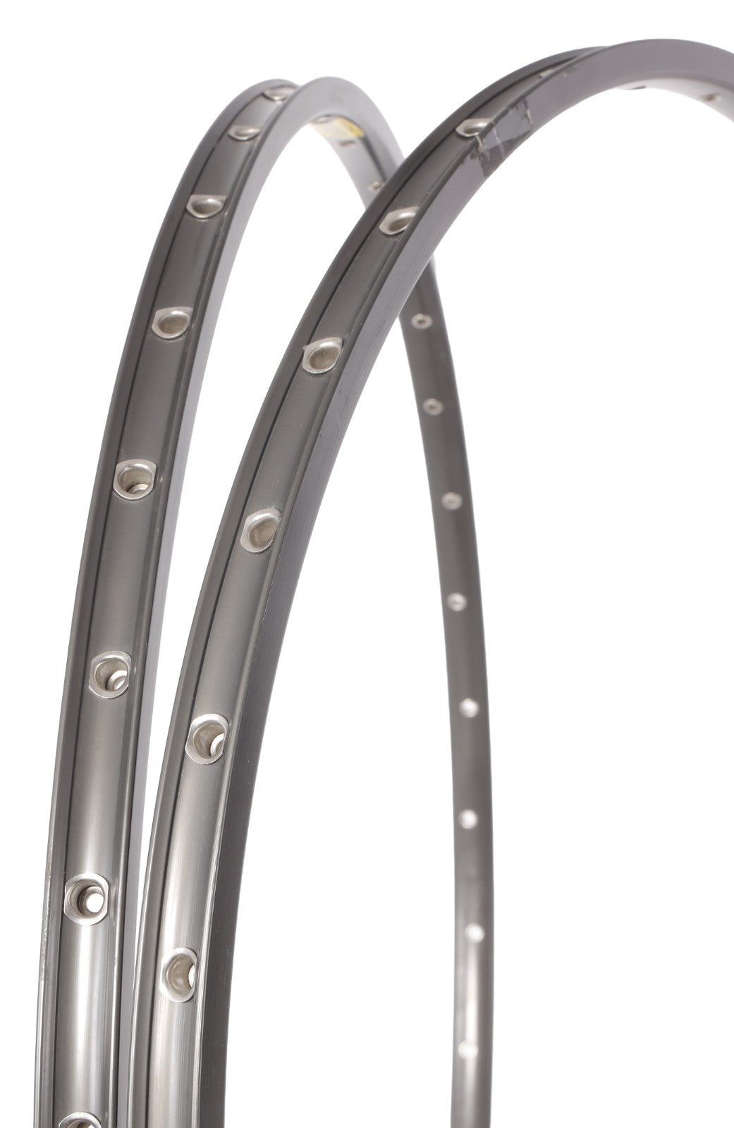 Mavic GP4 700c Alloy Tubular Rims 1 PAIR 36H Grey Road Bike Race French Vintage