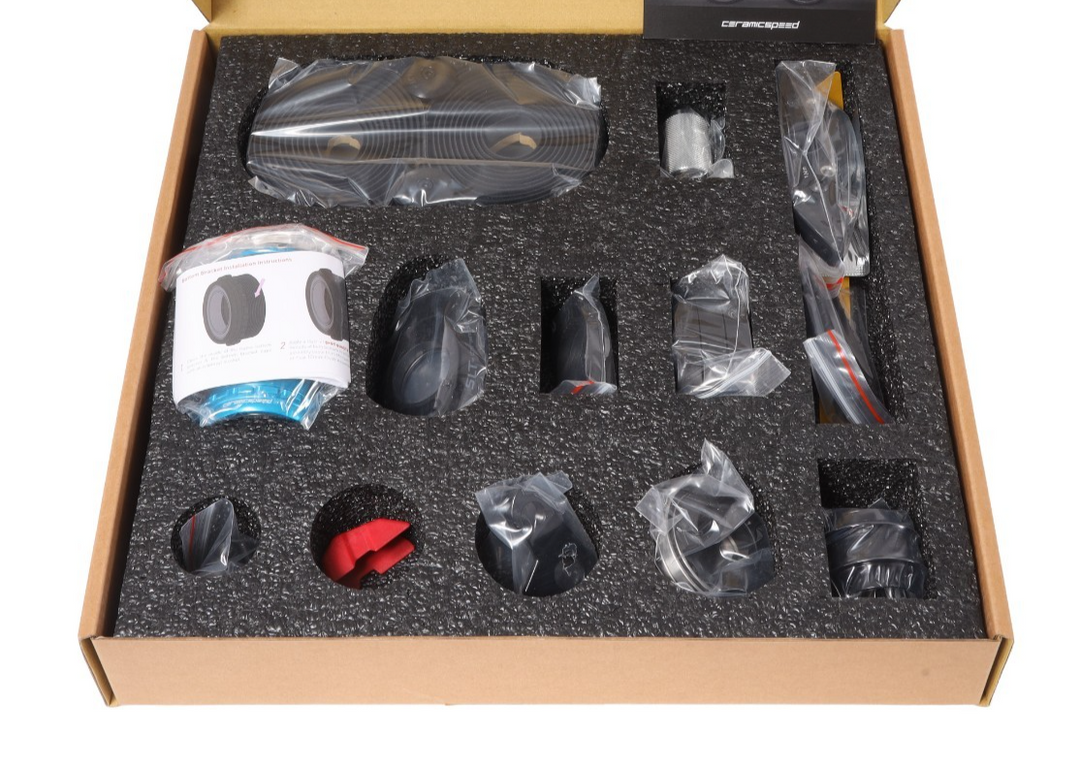 Factor Ostro Gravel Premium v1 Carbon Disc Frameset 56cm Blue CeramicSpeed 2023