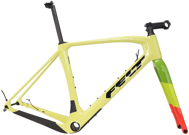 Felt BREED 1.0 UHC Advanced Carbon Disc Gravel Frameset 56cm LIMELIGHT 700c 2023