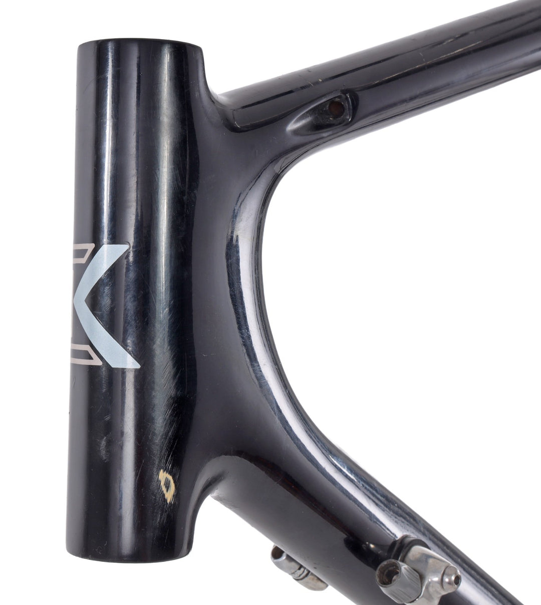 Kestrel 200 SC Carbon Road Bike Frameset 56cm Black USA Made Race Vintage 1990's