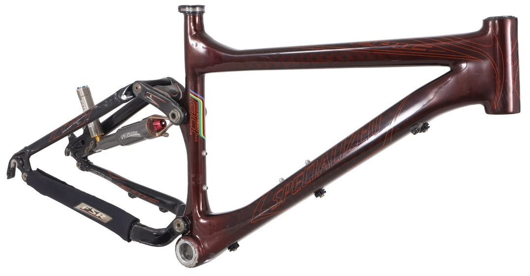 Specialized Epic Marathon Carbon Mtn Bike Frameset 26" MED Red FACT Brain 2008