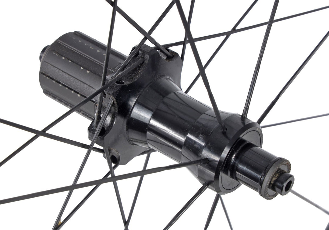 HUNT Race Aero Wide Alloy Road Wheelset Tubeless Shimano 11s 700c QR Rim Brake