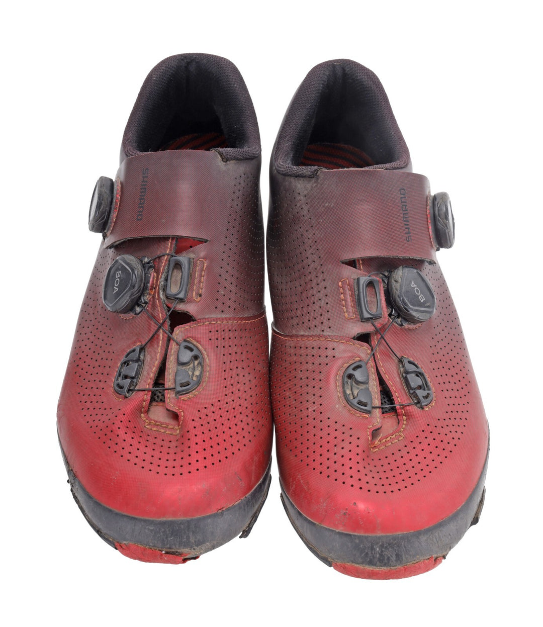 Shimano SH-XC701 Carbon Mountain Bike Shoes Men EU 45 US 10.5 Red XC7 BOA MTB CX